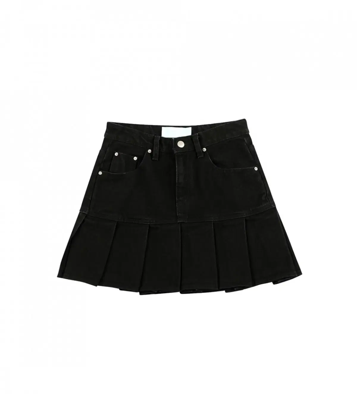 어반드레스 데님 스커트 PLEATS DENIM SKIRT BLACK M